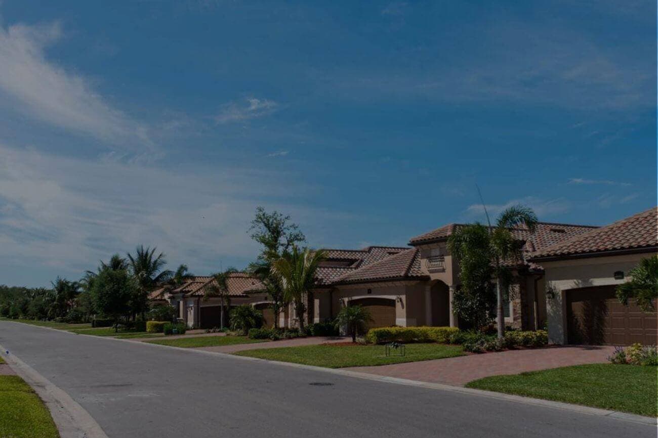 A residential street pictured on the association’s former website